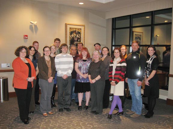 Participants for the 2012 Building Your Art Business Certification Program