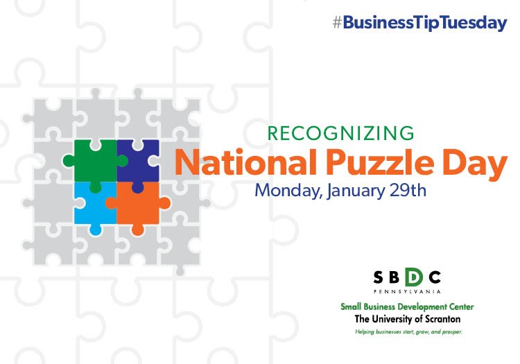 Read more about the article #BusinessTipTuesday – National Puzzle Day