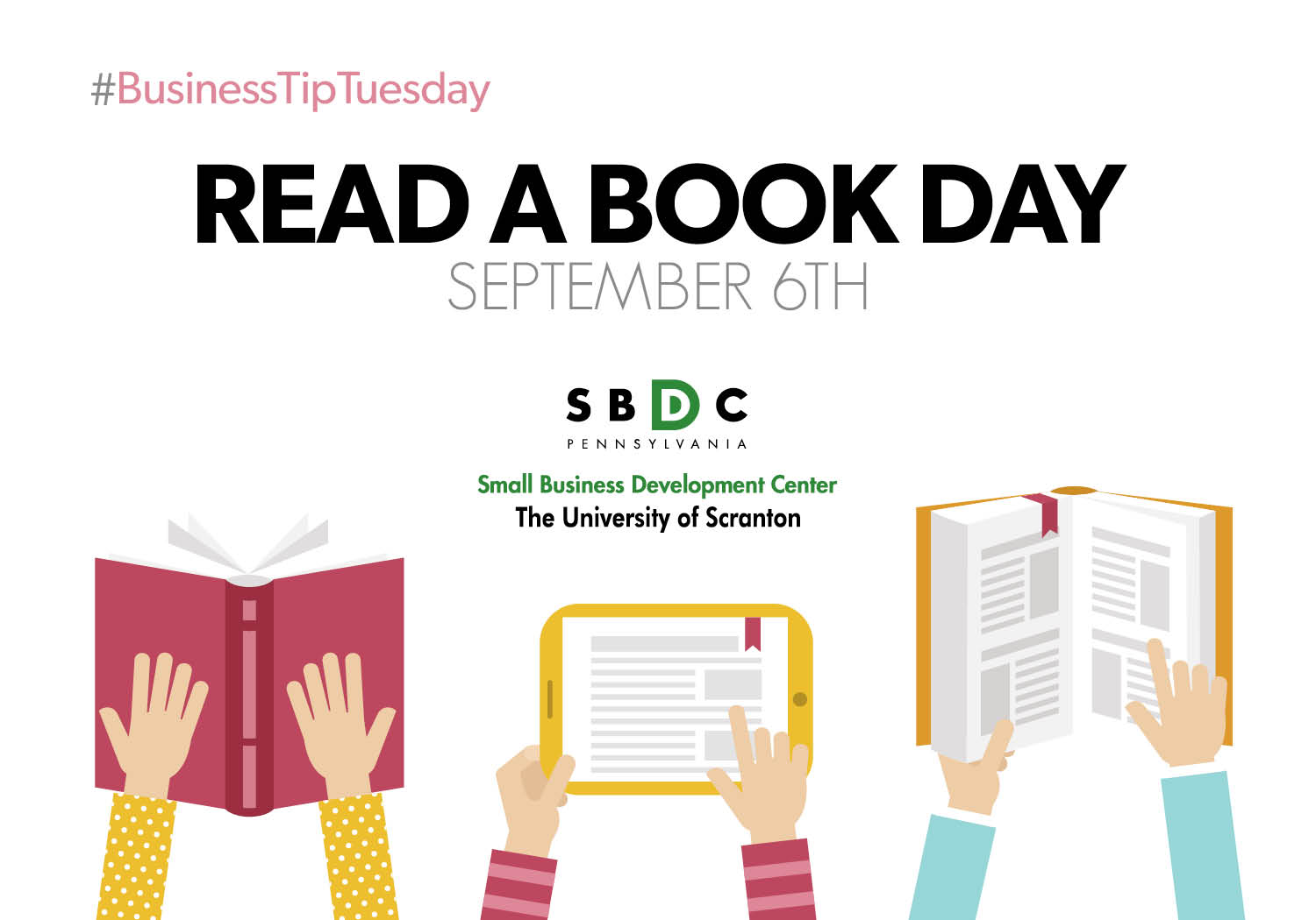 You are currently viewing #BusinessTipTuesday – Read a Book Day