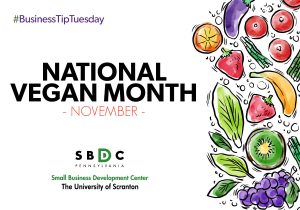 Read more about the article #BusinessTipTuesday – National Vegan Month