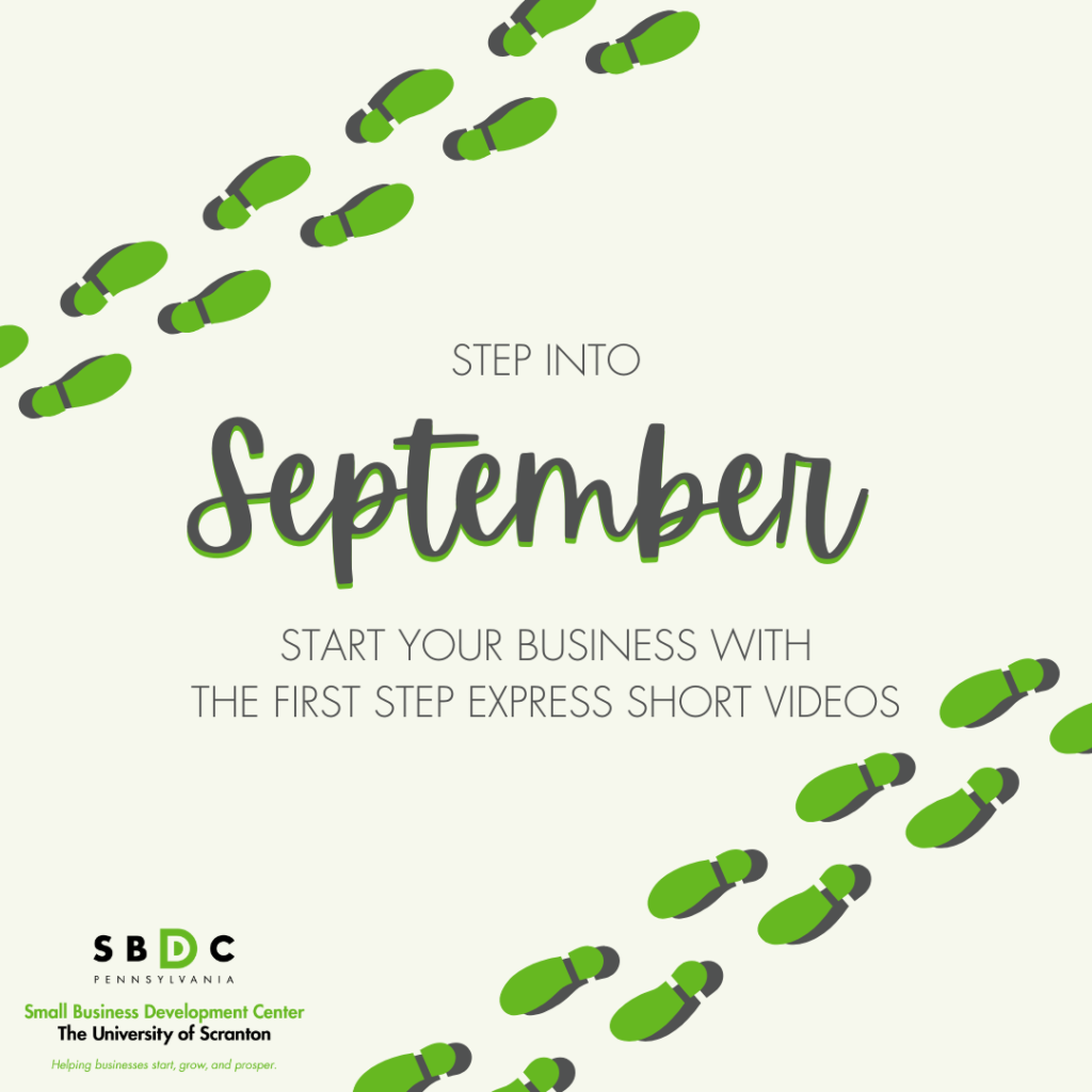 Step Into September: Start Your Business with The First Step Express Short Videos